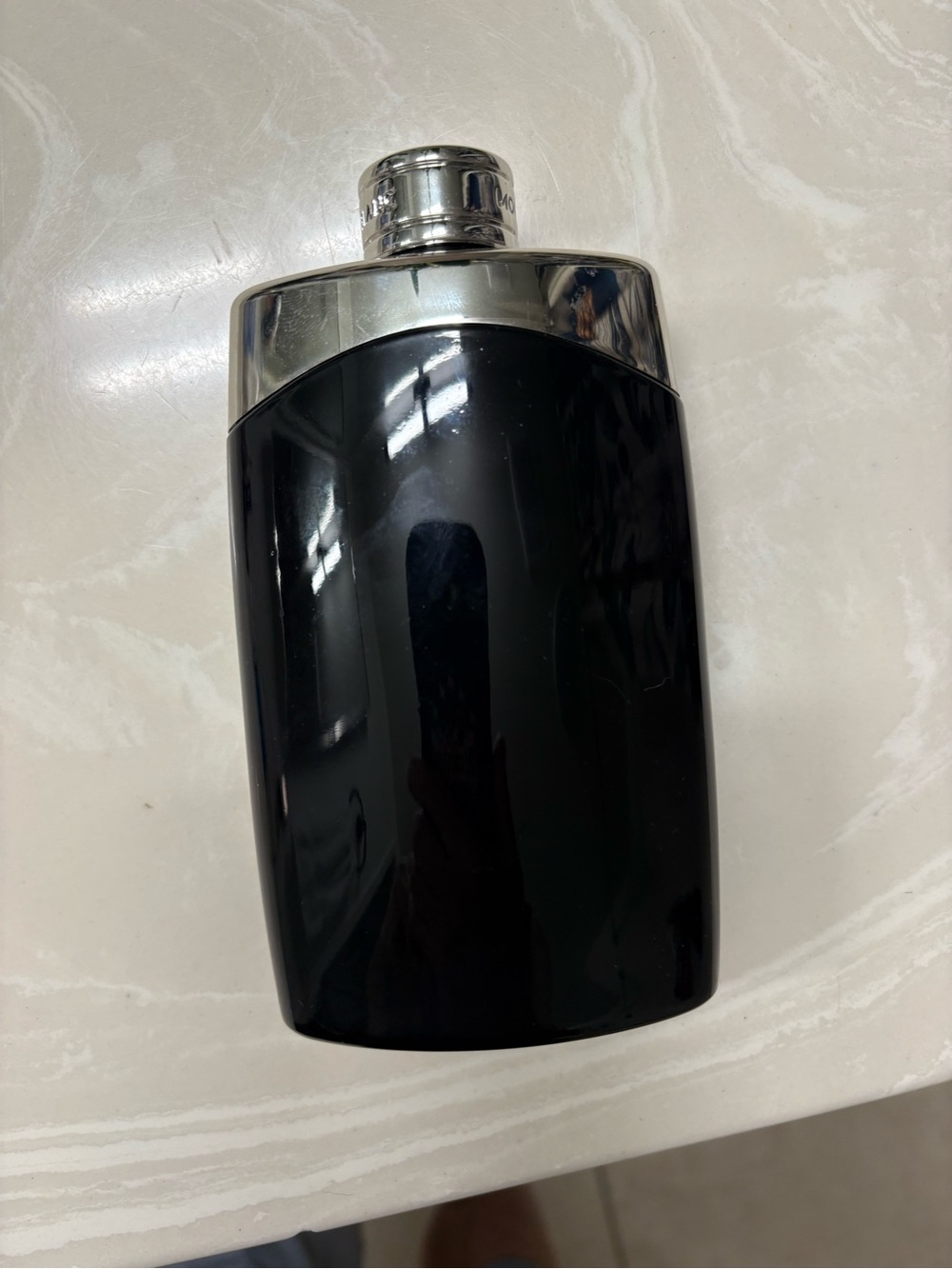 Black Stainless Accent Hip Flask for Men